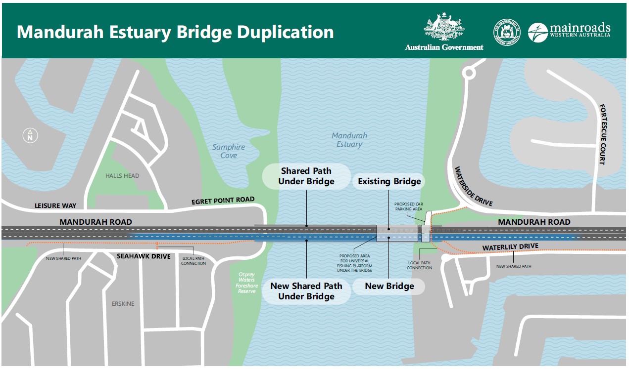 Mandurah Estuary Bridge Duplication - Project Map.jpg