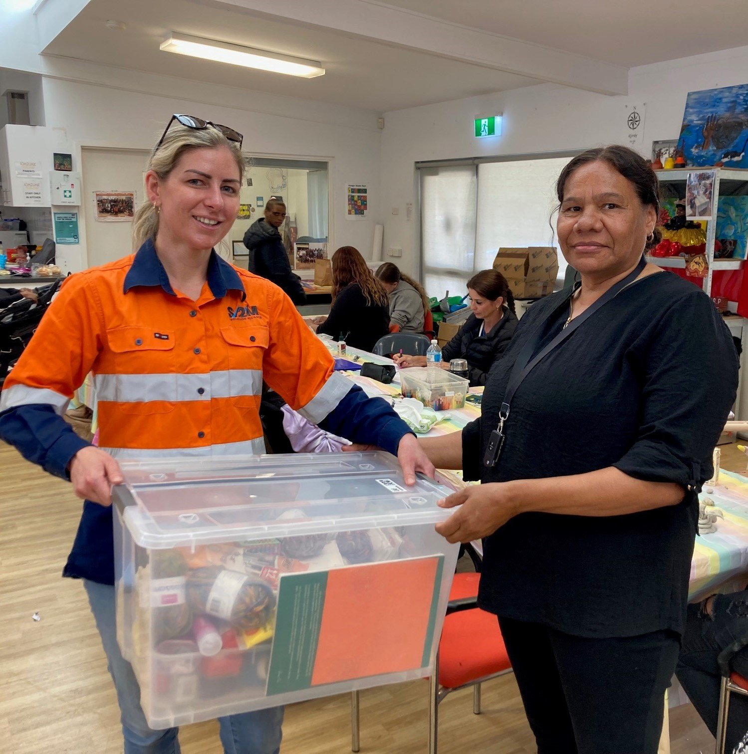 Dardy Yorga Women's Group donation