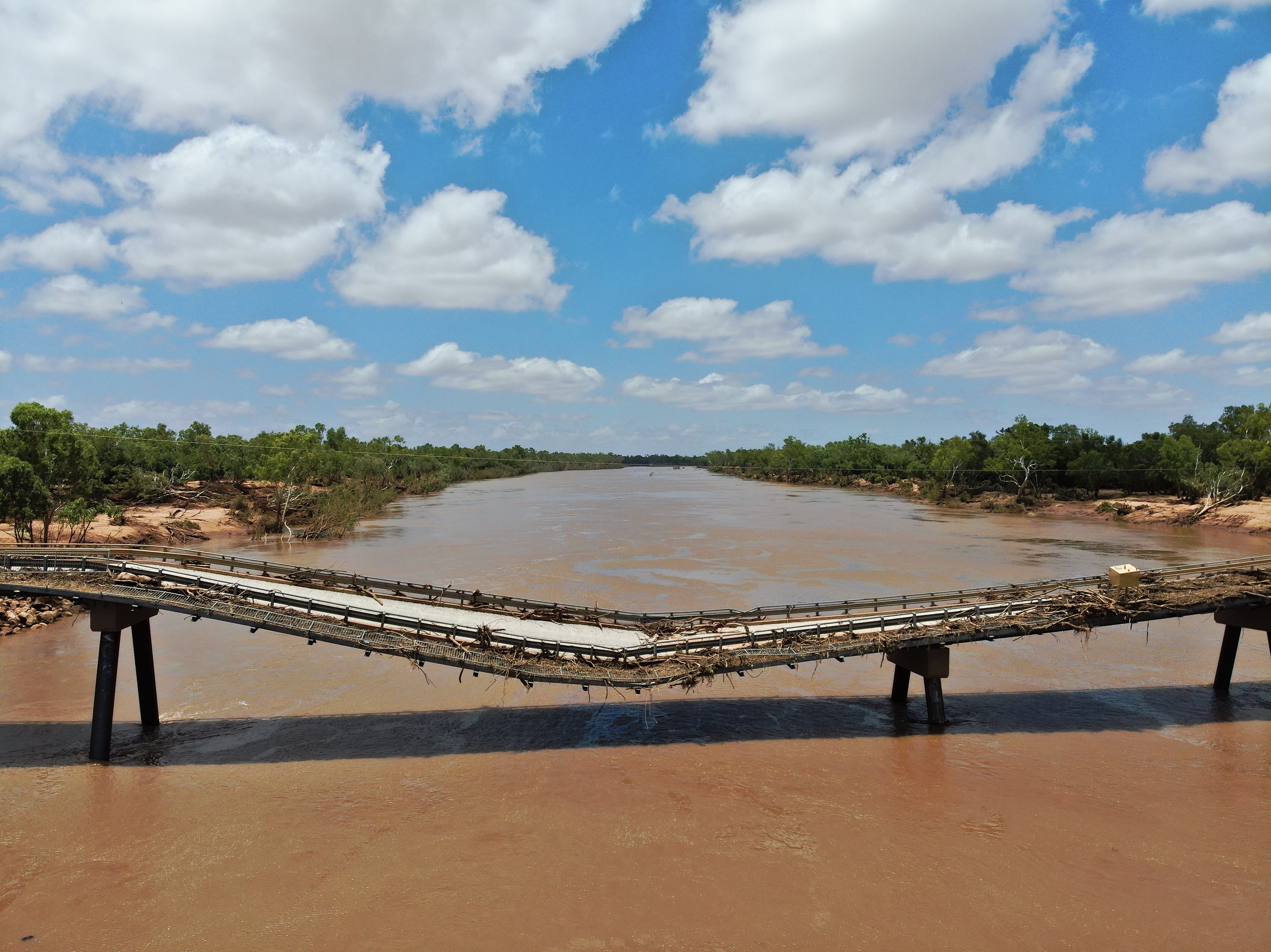 Fitzroy River Crossing bridge collapse