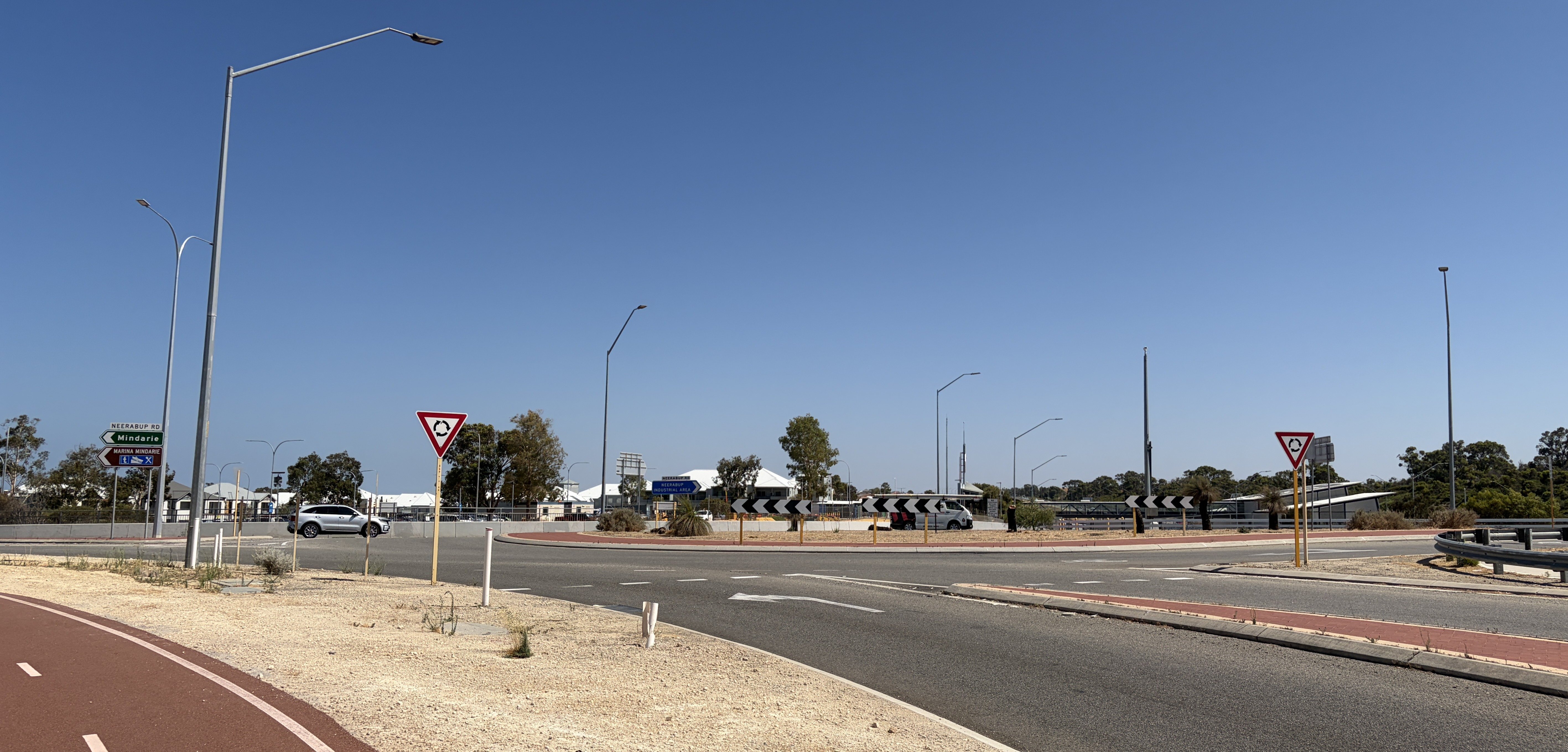 Mitchell Freeway Northbound Off-Ramp to Neerabup Road Hero image