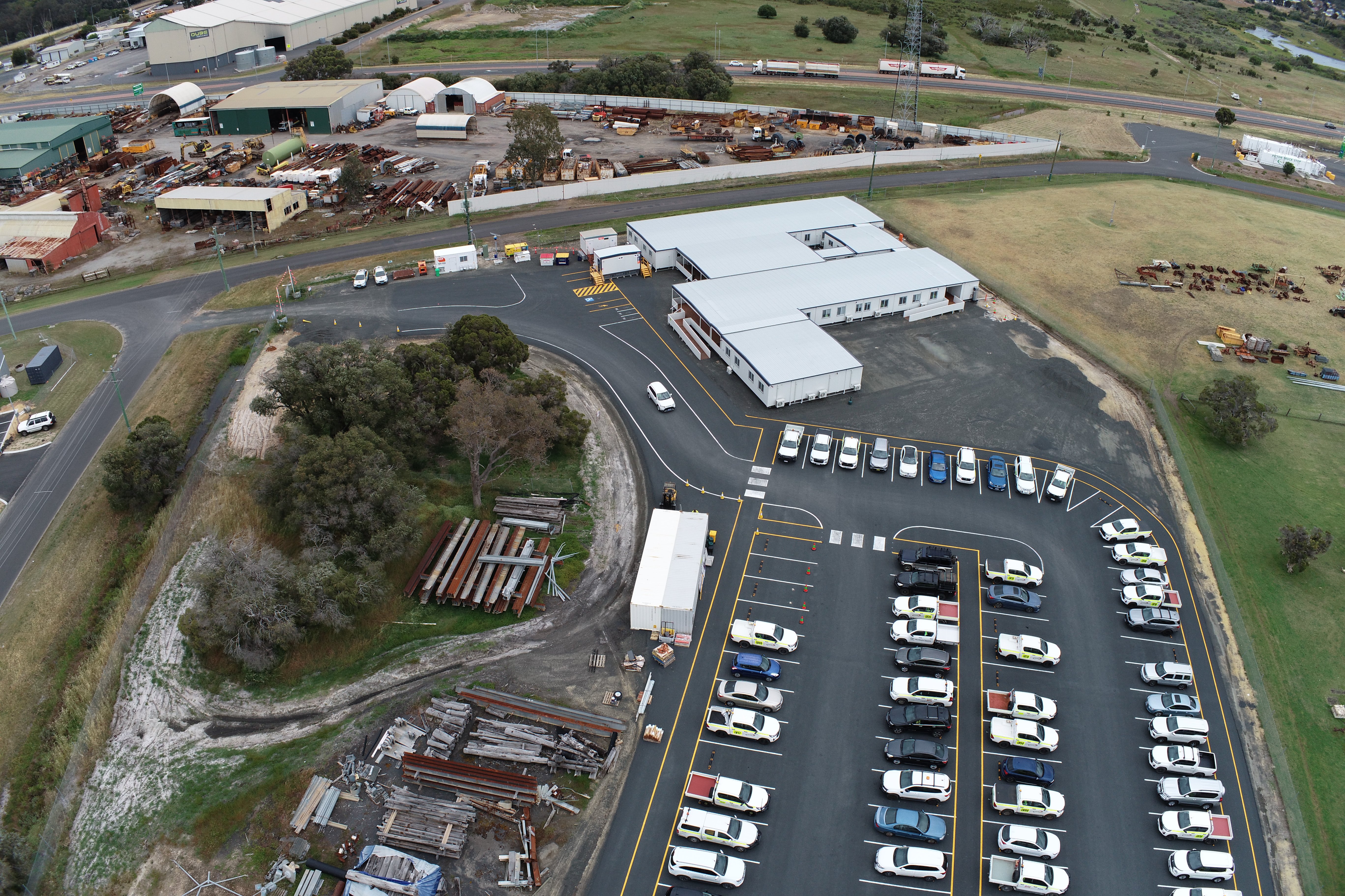 BORR - Goes Green News - Car park.