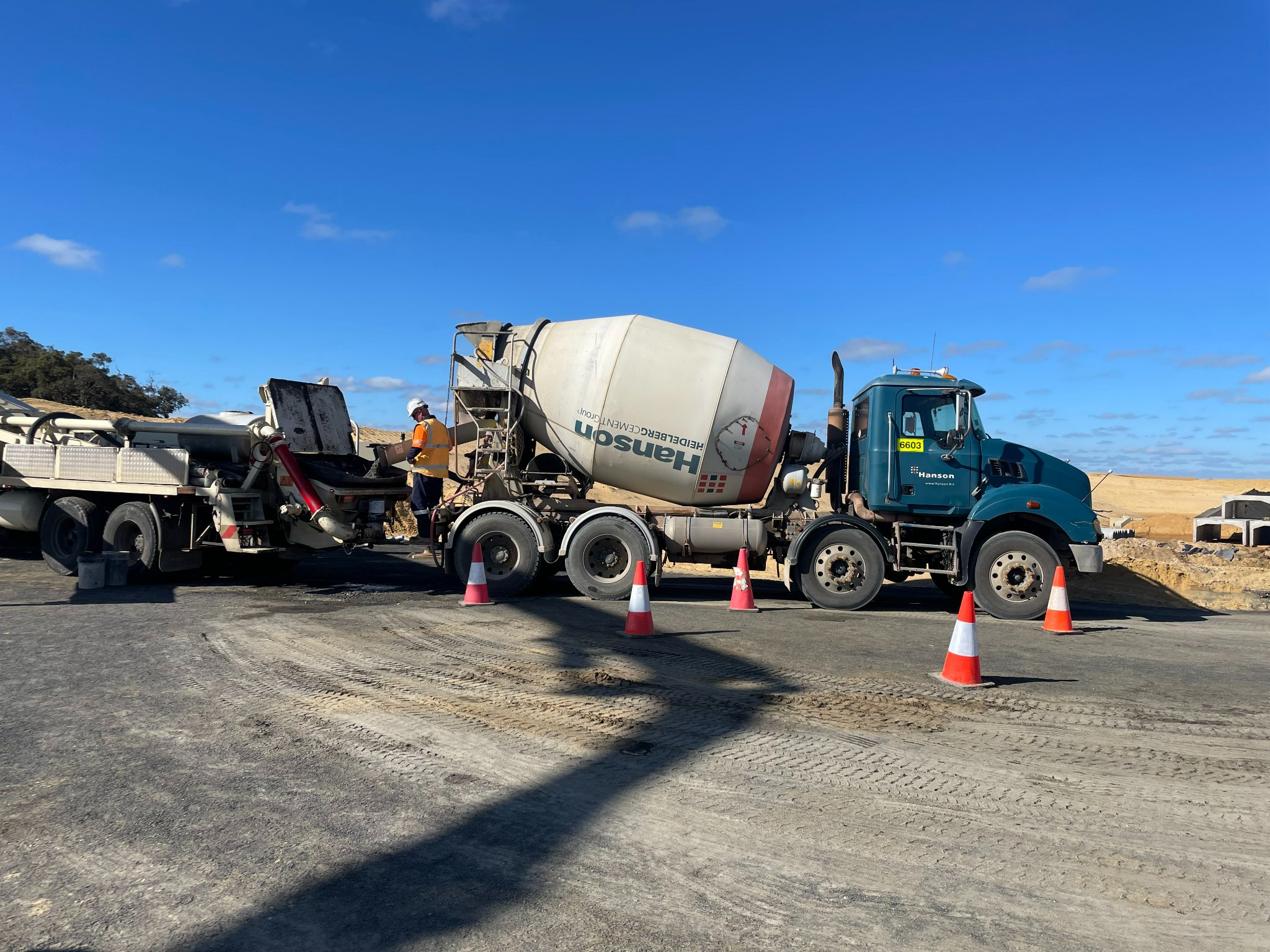 BORR - Goes Green News - Hanson Truck