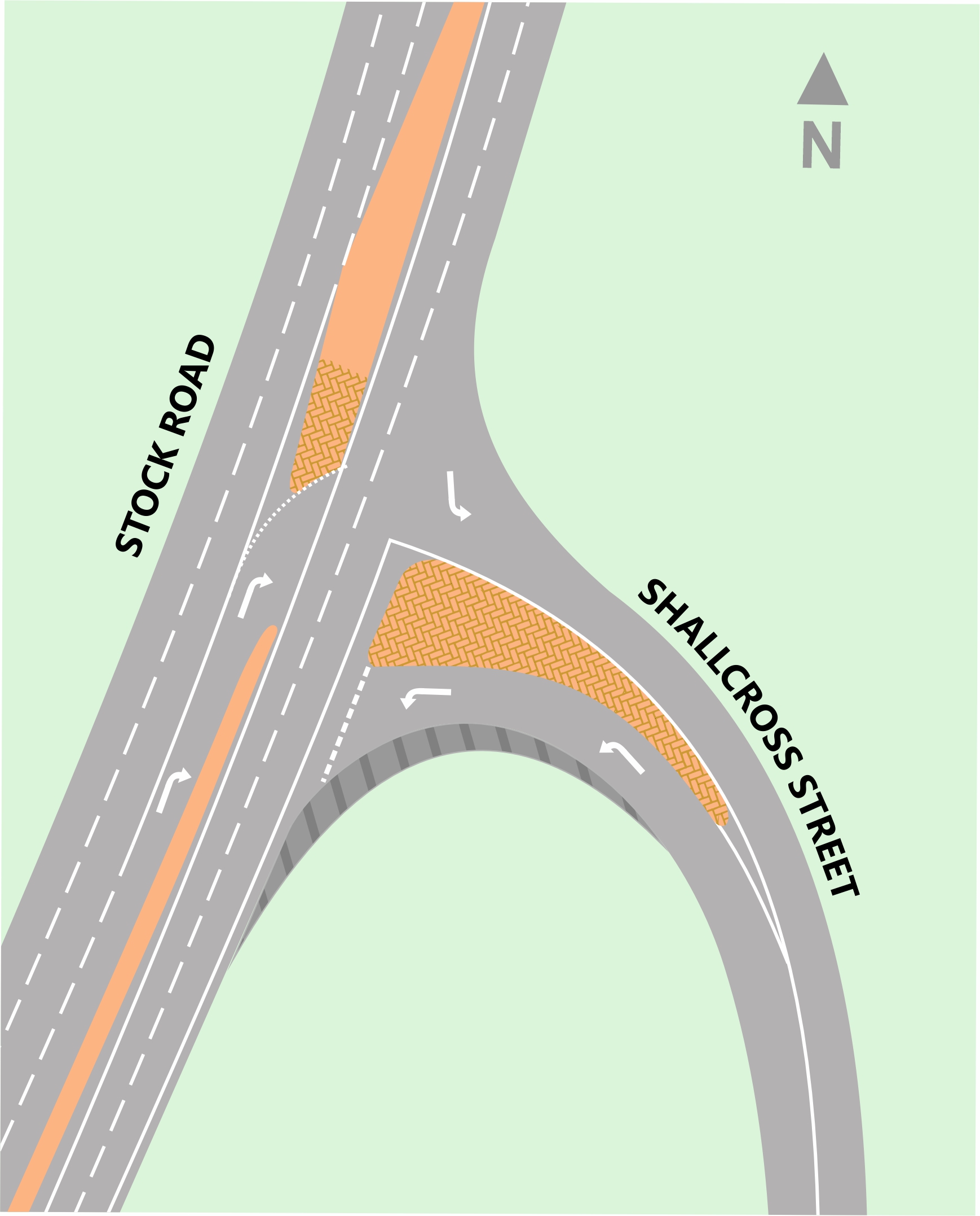 Stock Road and Shallcross Street Intersection Upgrade Project Map