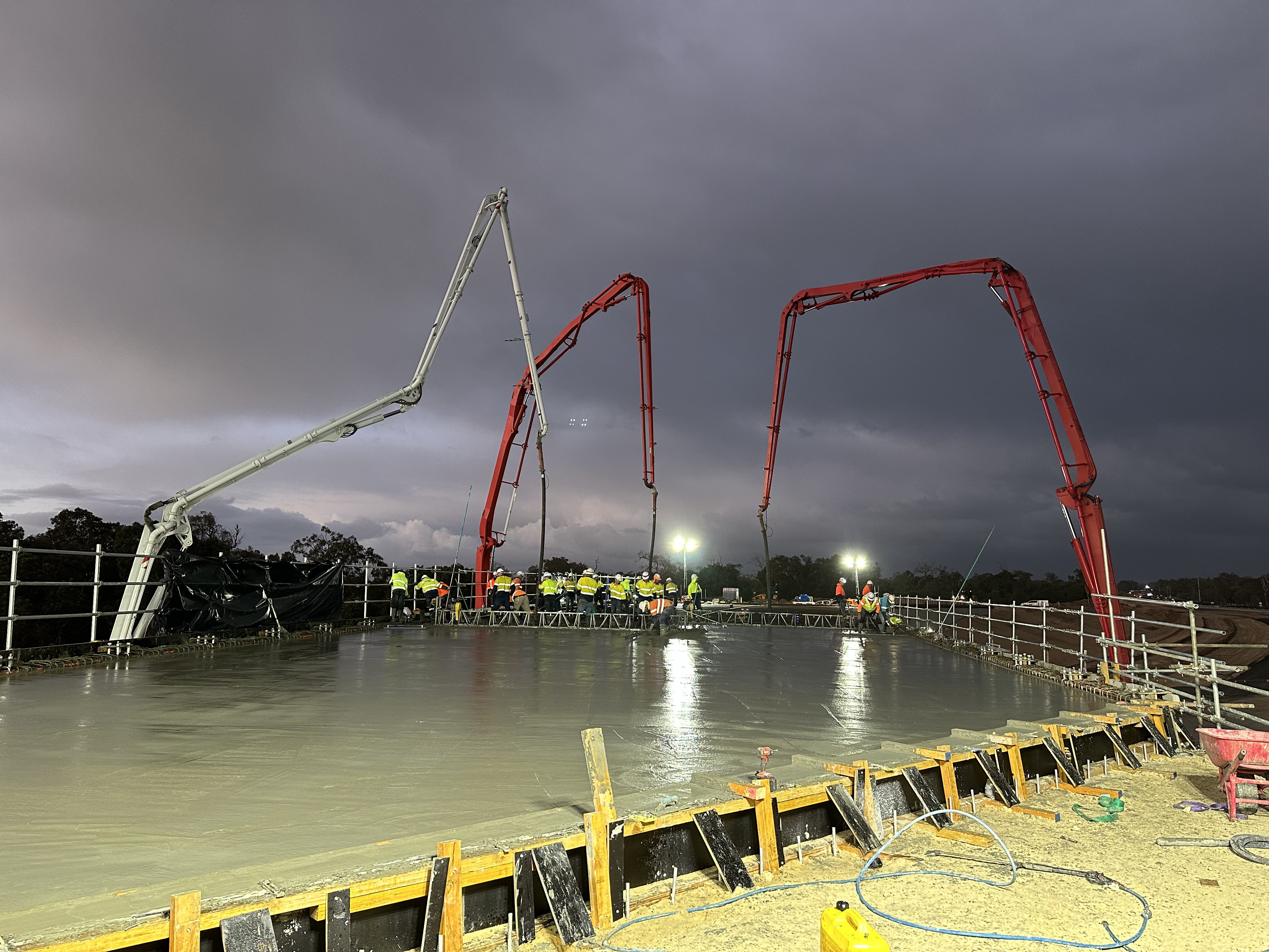 BORR 060824 - Early morning deck pour