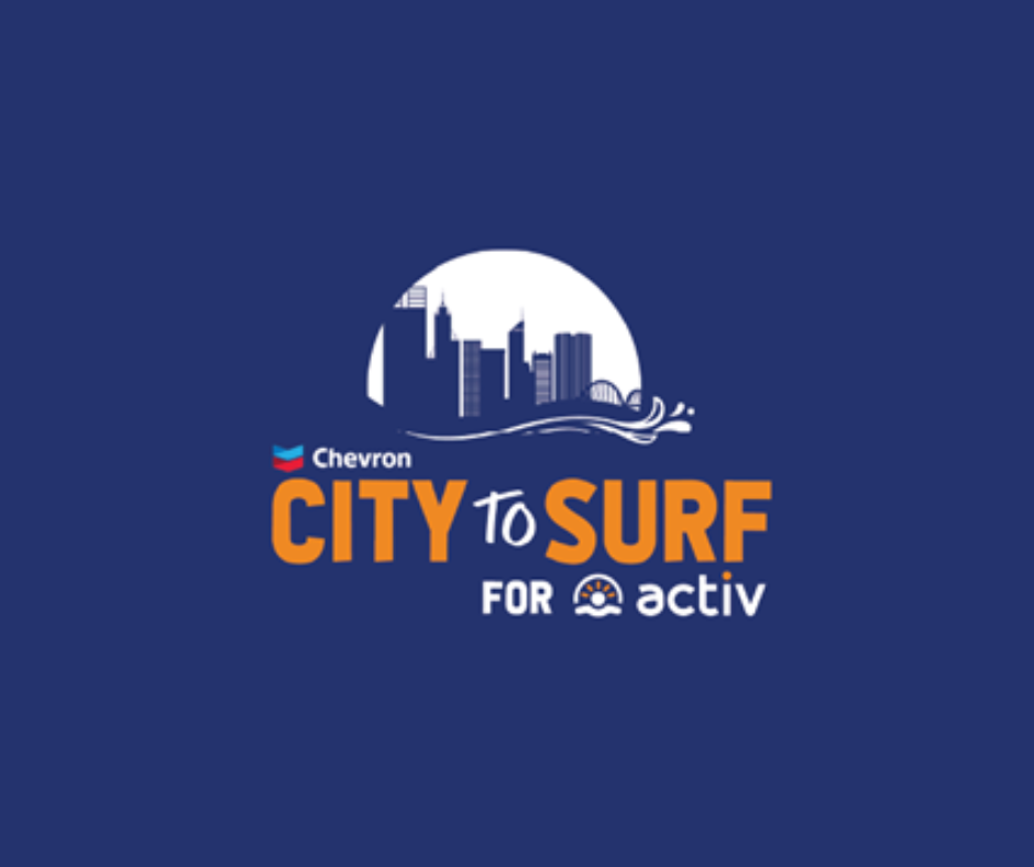 City to Surf for Activ 2025 - Sunday 31 August