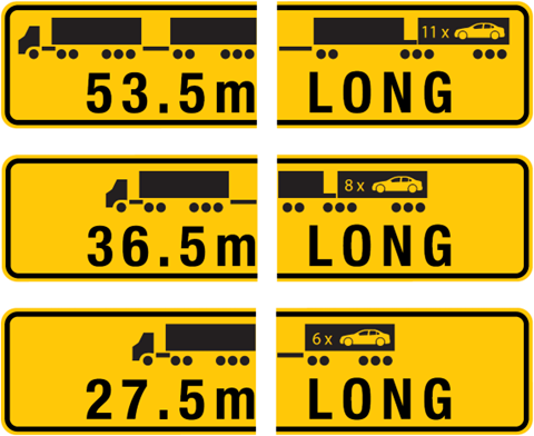 Example of Split RAV Warning Sign