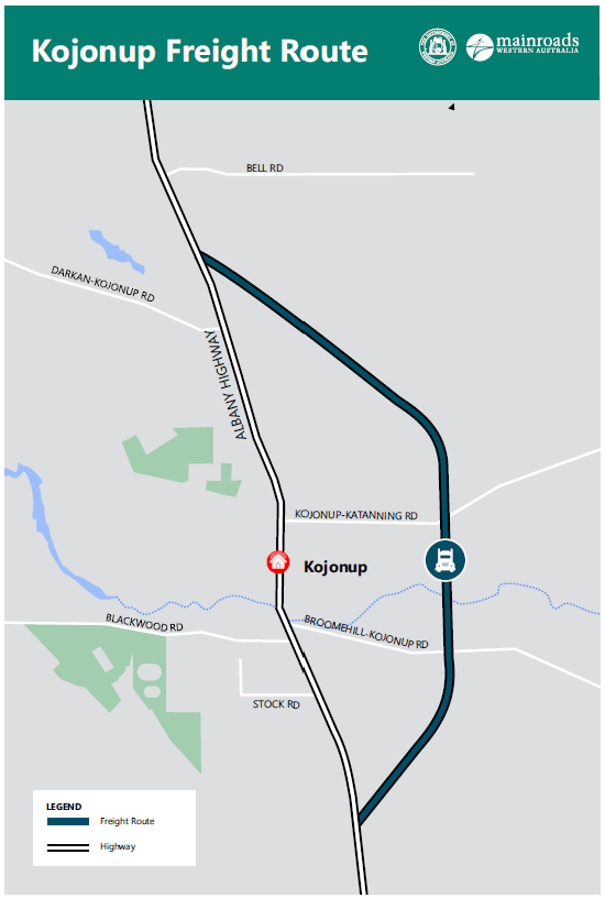 Kojonup Freight Route