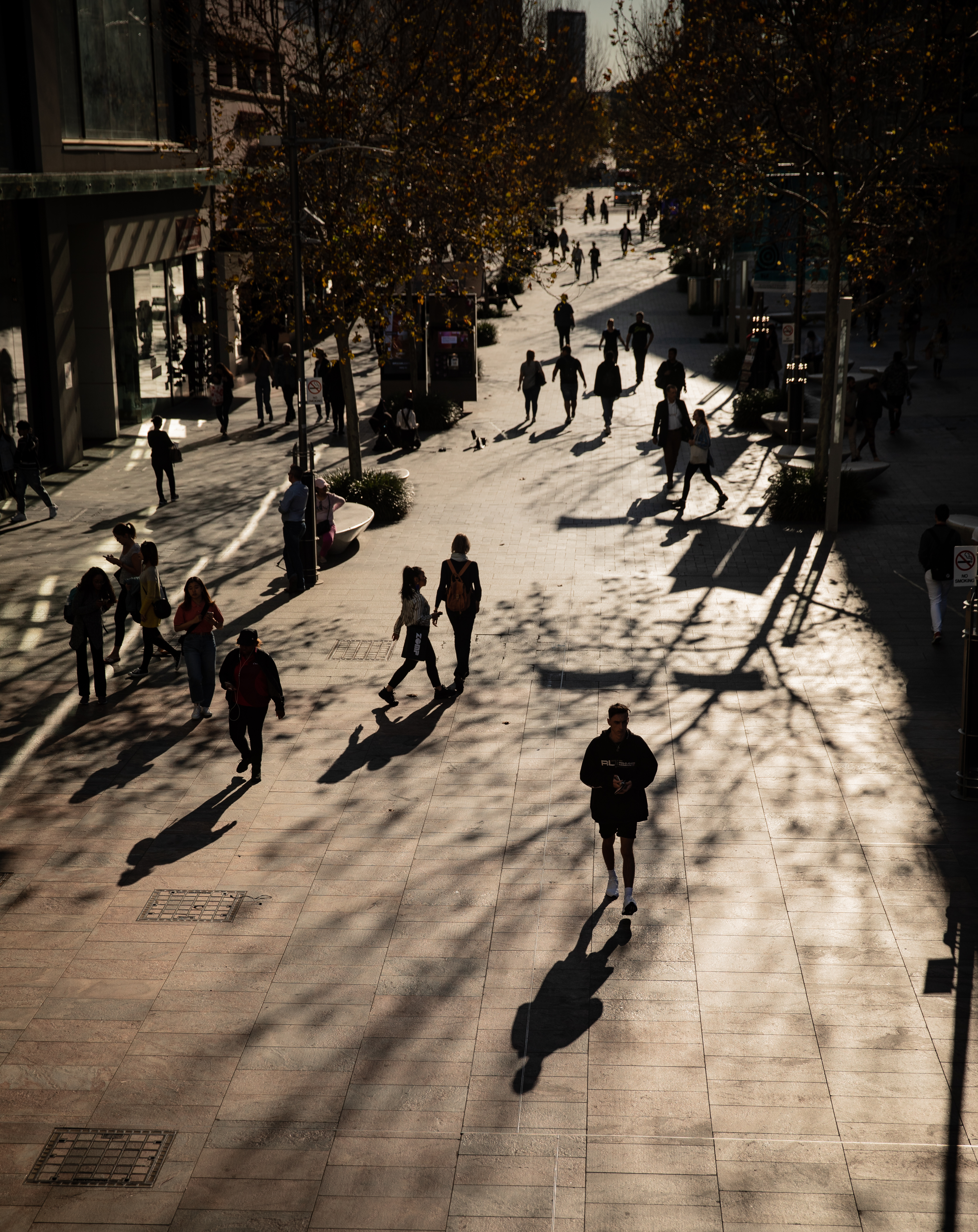 People walking in the city