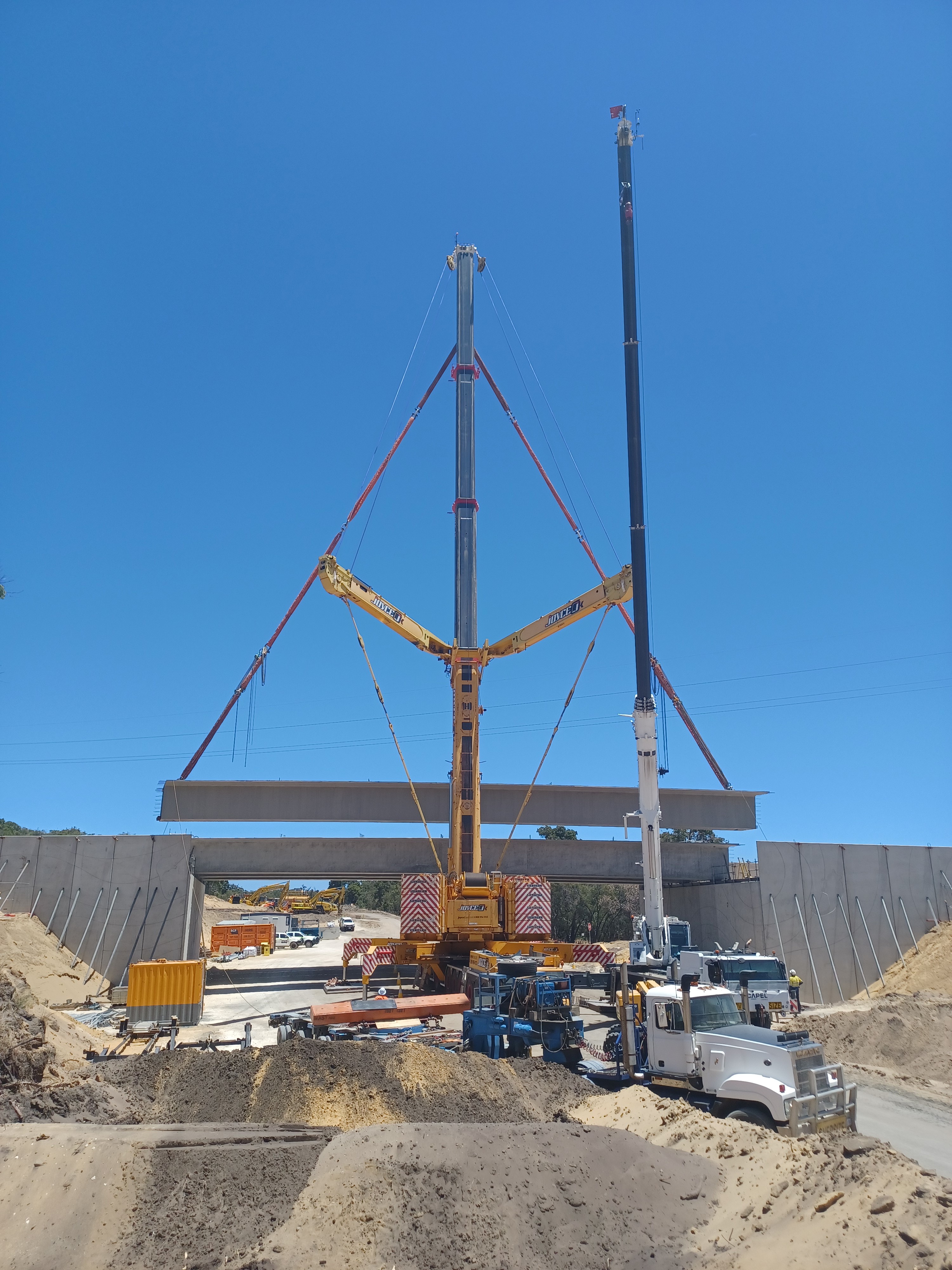 BORR 060224 - Yalinda Bridge beam landing