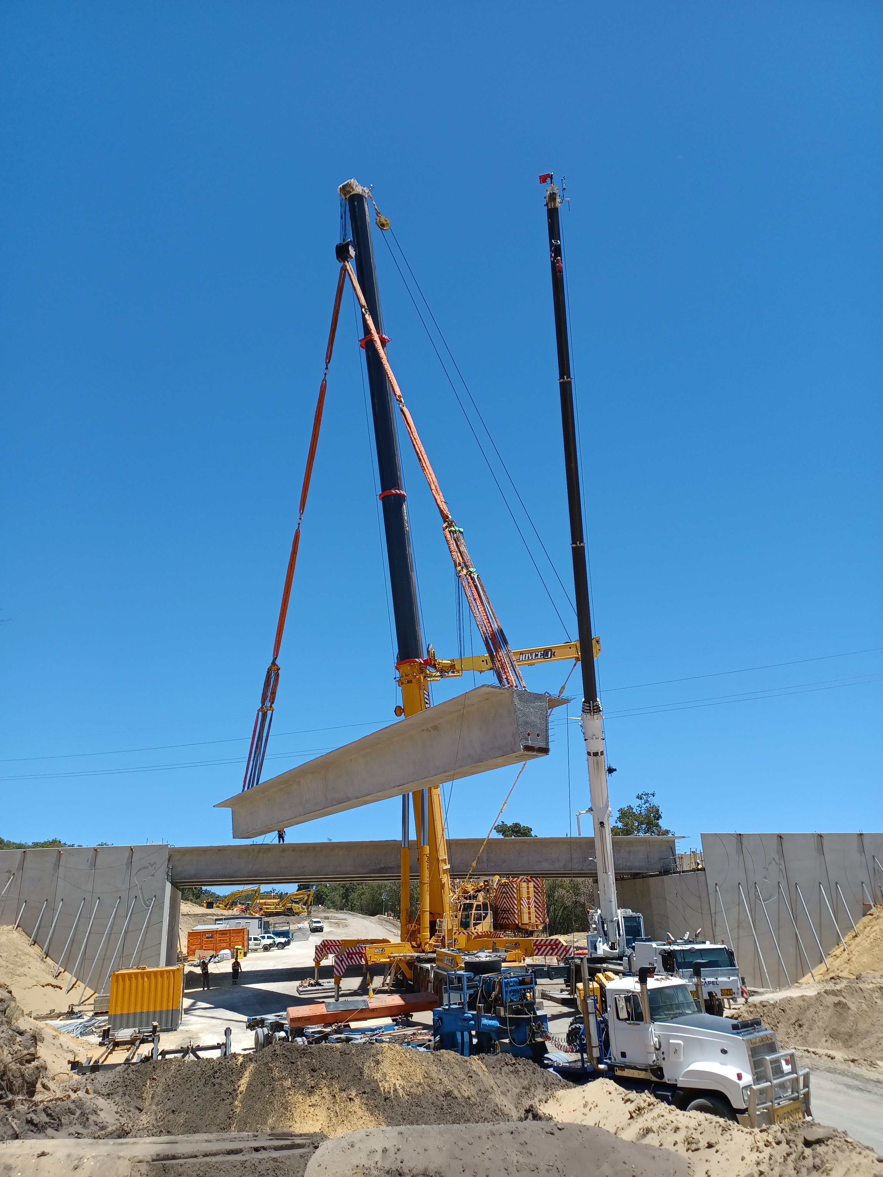 BORR 060224 - Yalinda Bridge beam lift