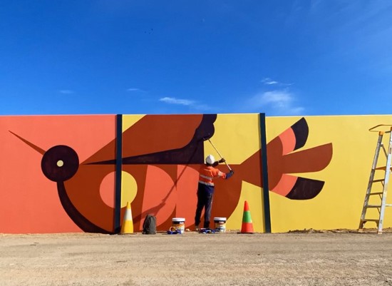 Introducing ‘Transition’ – the latest artwork to be unveiled on the Wilman Wadandi Highway