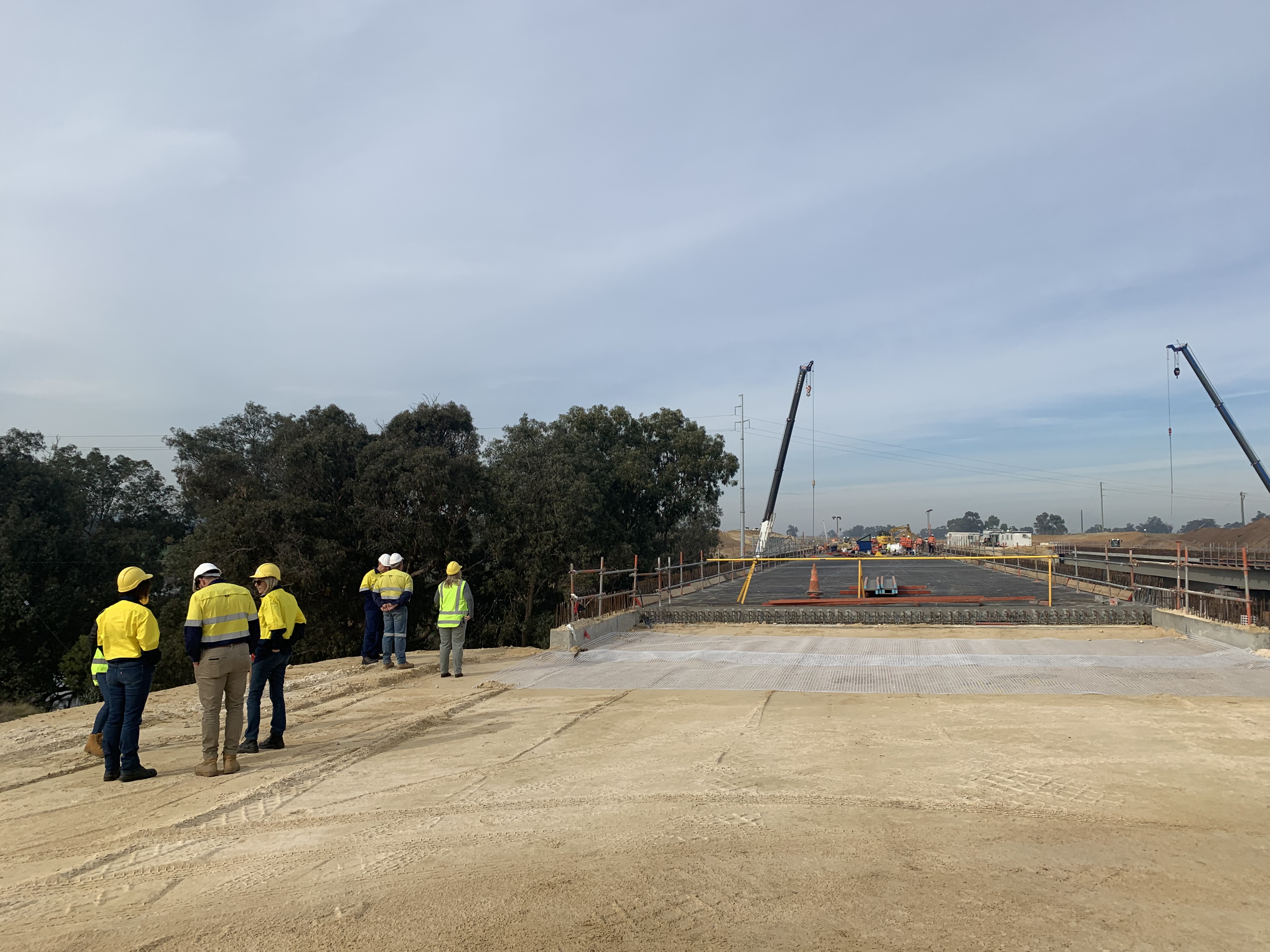 BORR 180624 - The Local Business Advisory Group on the site tour