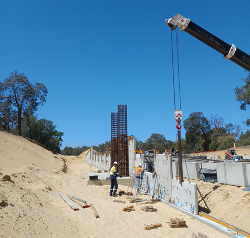 BORR 200324 - Fauna bridge construction