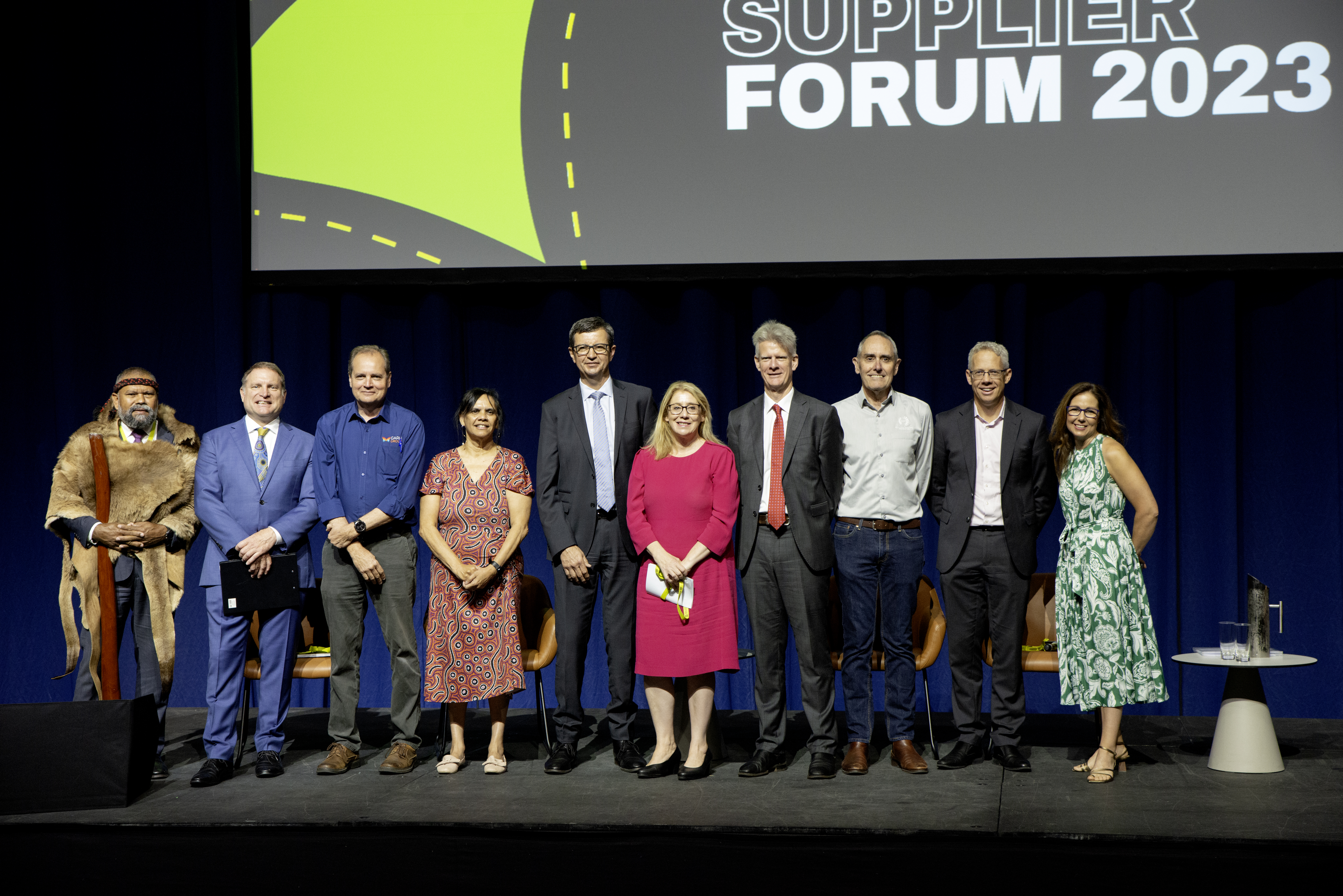 Panel and Minister at the 2023 Meet the Buyer and Supplier Forum