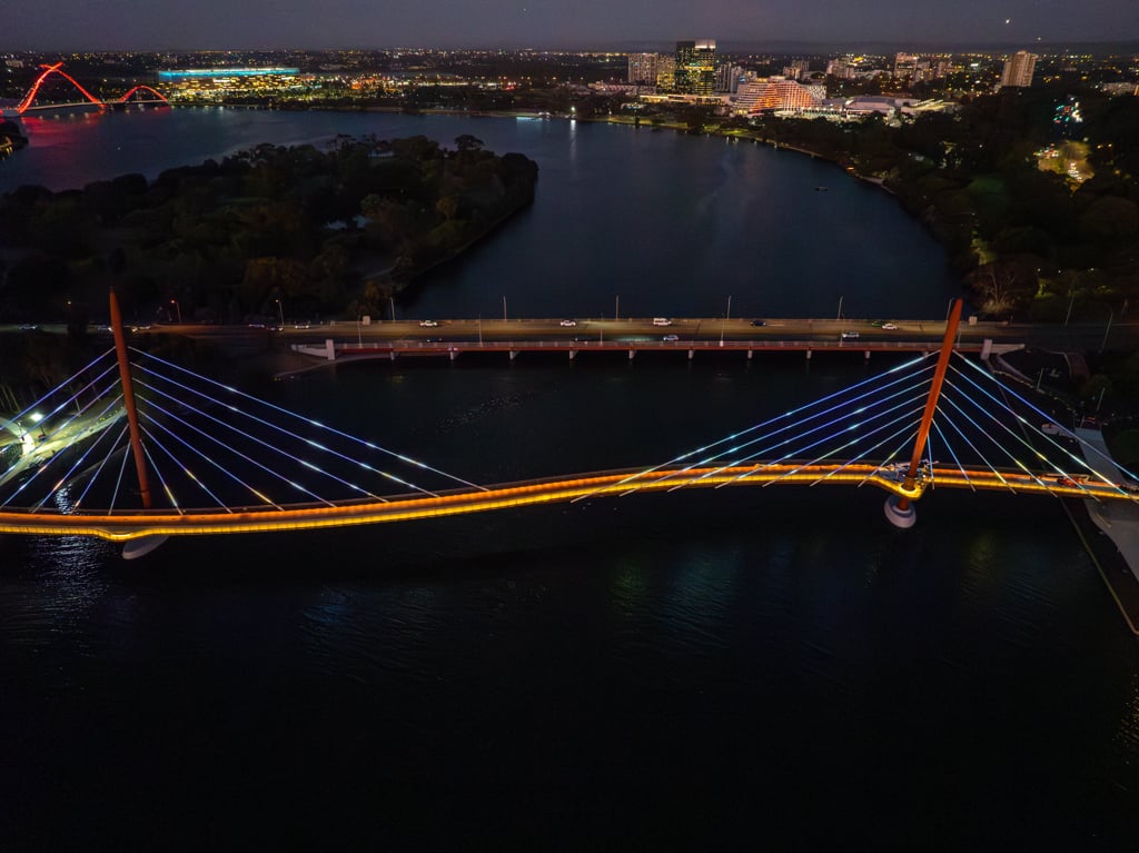 Boorloo Bridge Lighting
