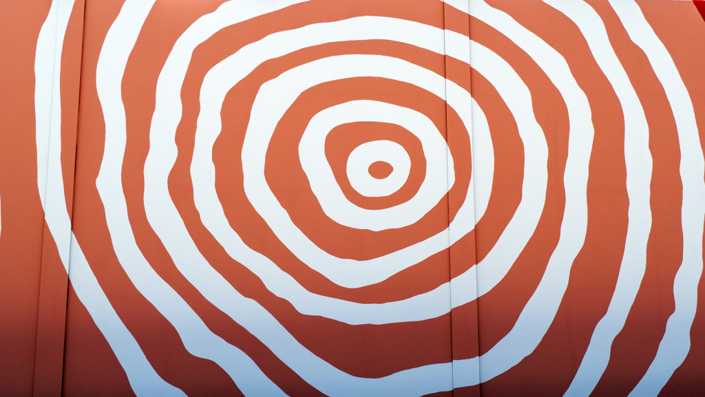 Water symbol on the Djiridji Bidi art
