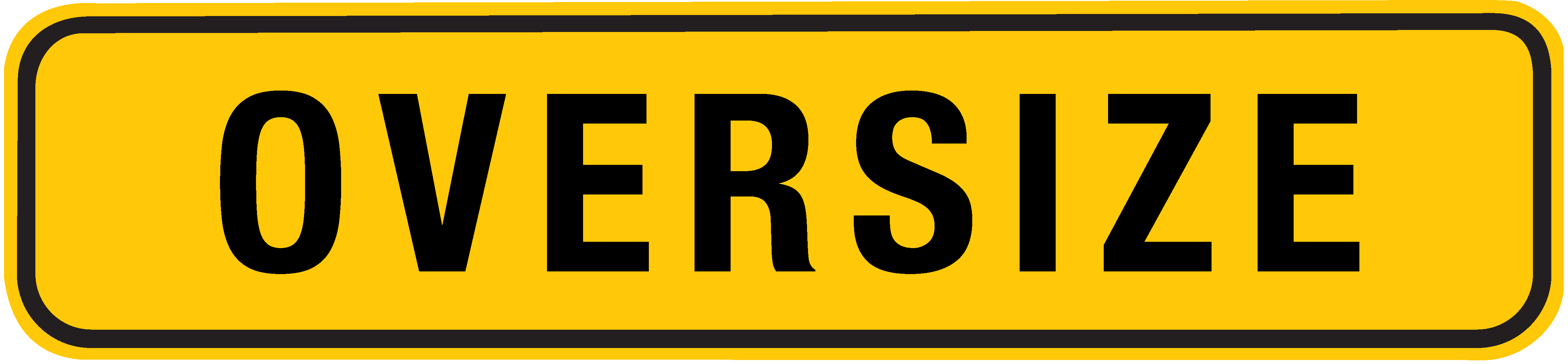 Oversize Sign - Vector