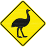 Diamond sign - Emu