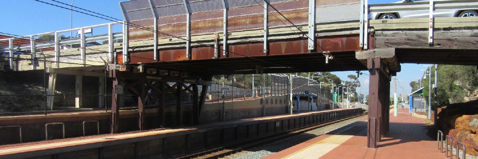 Congdon Bridge view from railway station