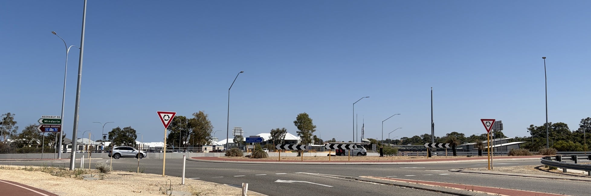 Mitchell Freeway Northbound Off-Ramp to Neerabup Road Hero image