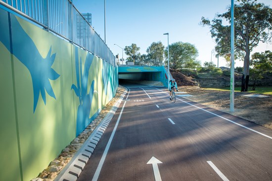 Major shared path extension along Mitchell Freeway now complete