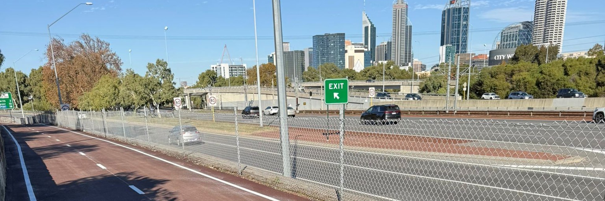 Mitchell Freeway Principal Shared Path Upgrade Stage 2 completion image