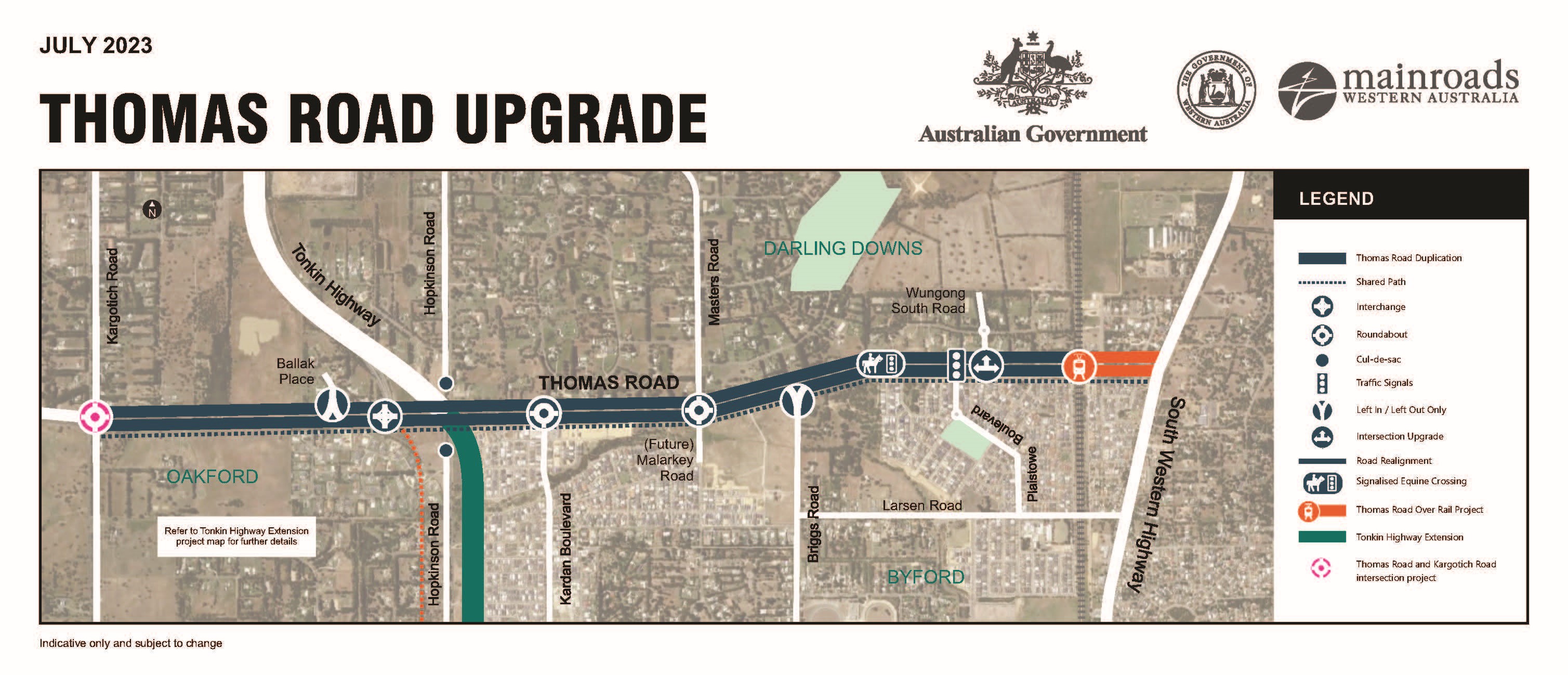 Tonkin Highway Extension and Thomas Road Upgrade | Main Roads Western ...