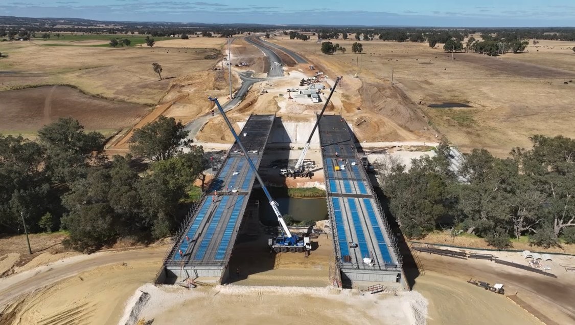 BORR 050624 - Collie River Bridge Deck Pour