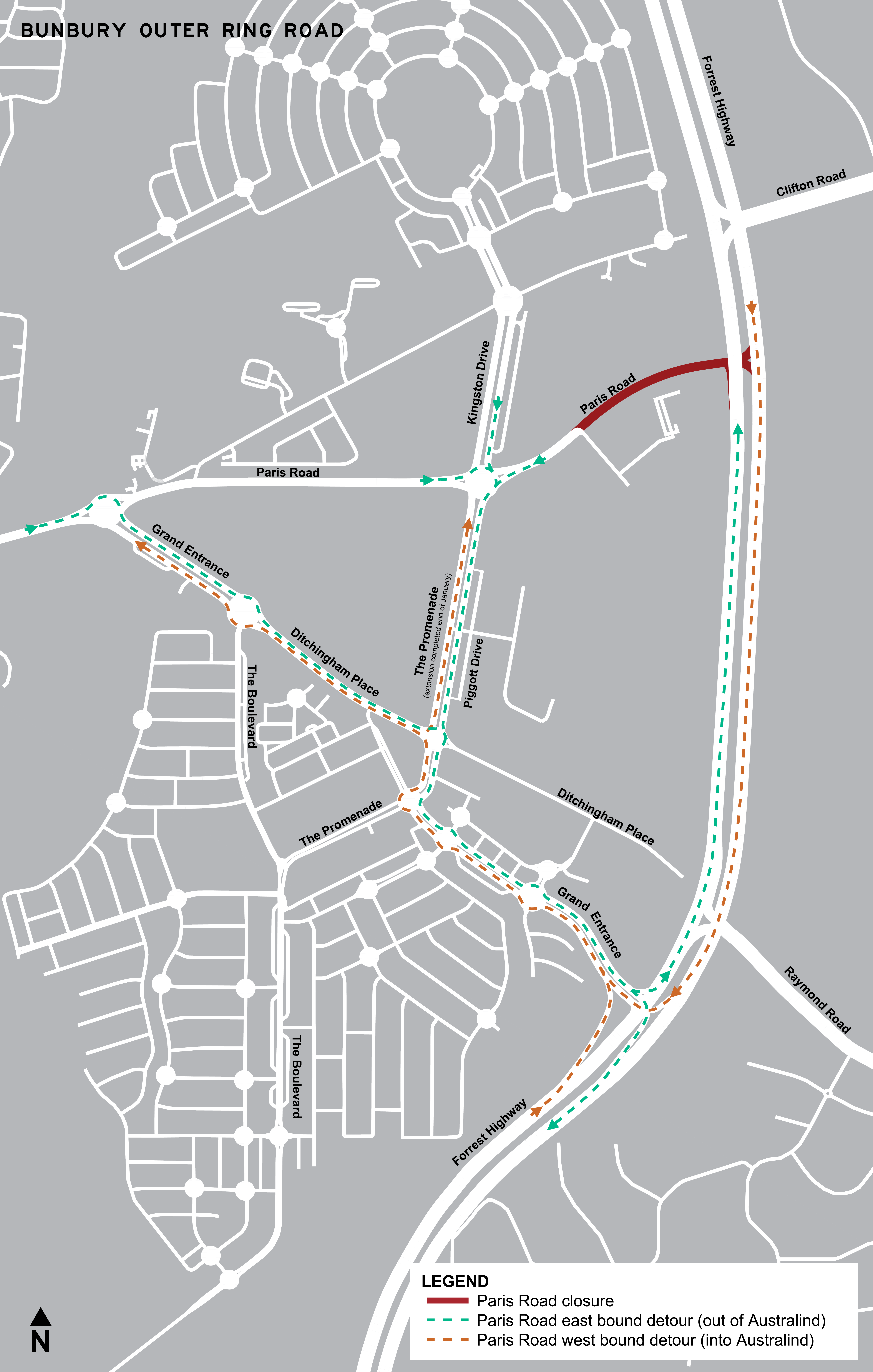 BORR - Paris Road Closure - Feb 23 to June 24