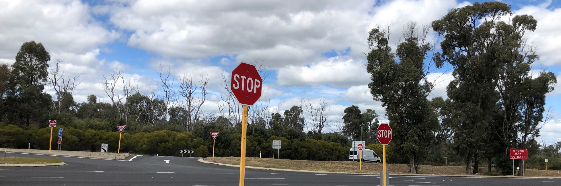 Wellesley Road to Forrest Highway southbound