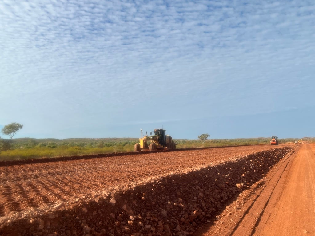 Tanami Road Upgrade photo as of June 2023