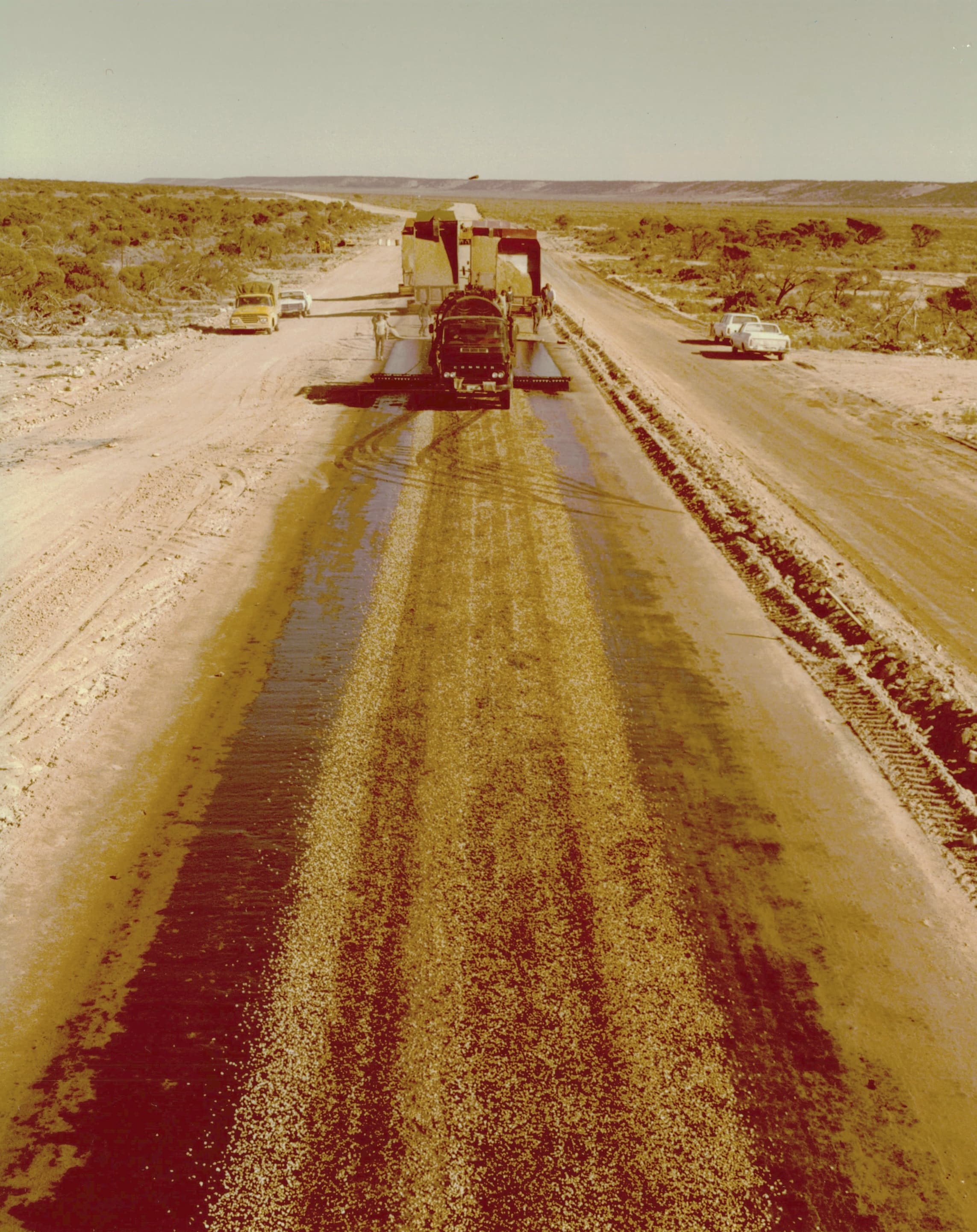 Sealing of Eyre Highway