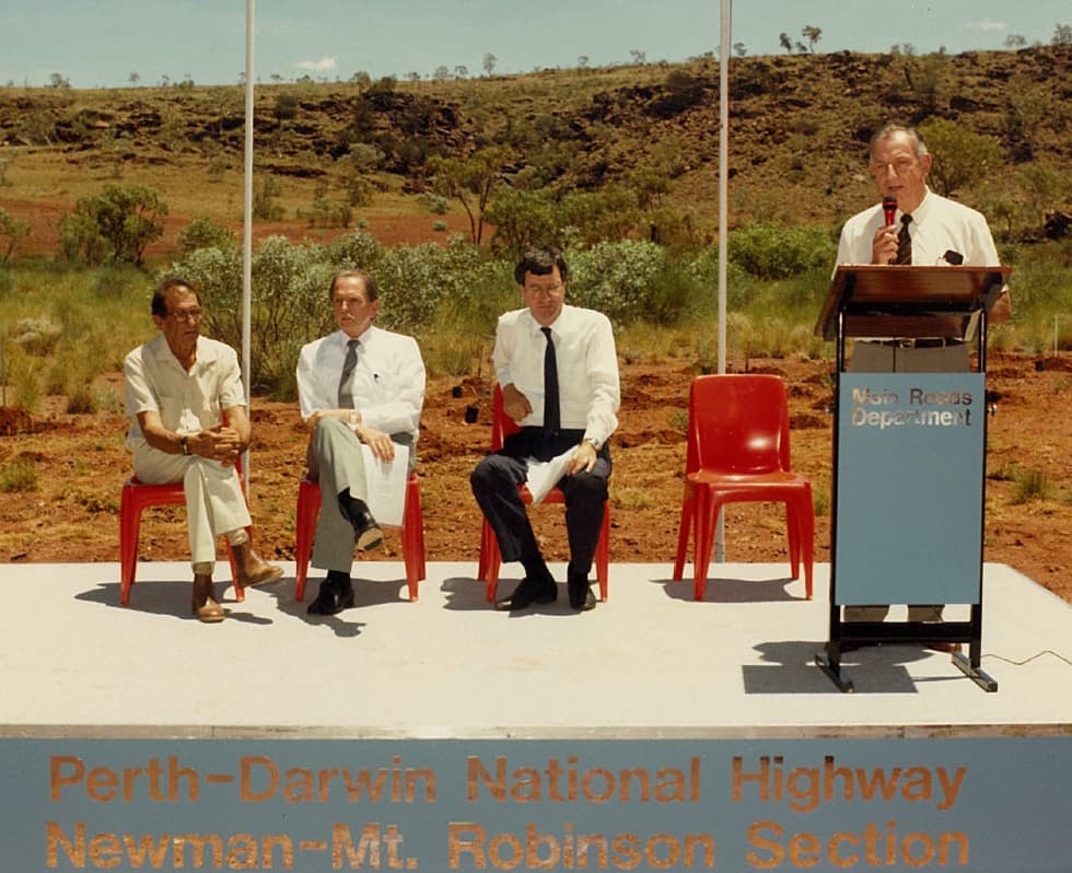 Great Northern Highway opening, 16 December 1989