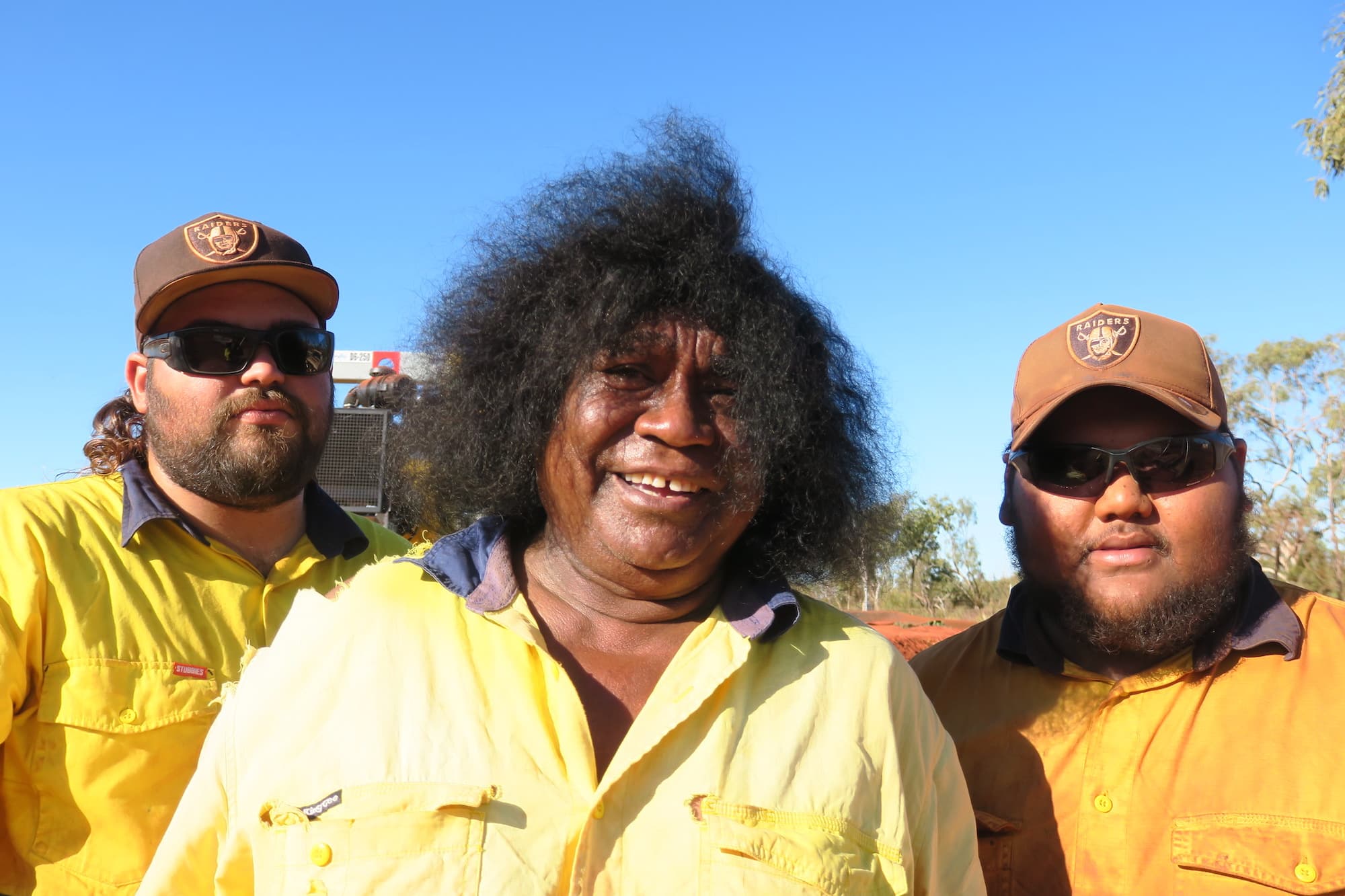 Joel, Nippy and Regan - Broome Cape Leveque Road upgrade project